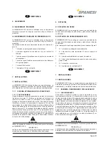 Preview for 59 page of spanesi Minibench Eco Use And Maintenance Instruction Manual