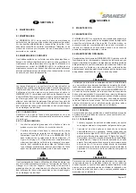 Preview for 67 page of spanesi Minibench Eco Use And Maintenance Instruction Manual