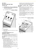 Preview for 72 page of spanesi PONYBENCH BEPLUS Operating And Service Manual