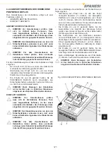 Preview for 171 page of spanesi PONYBENCH BEPLUS Operating And Service Manual