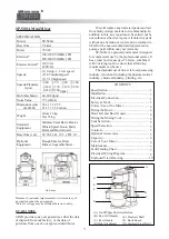 Preview for 5 page of Spar SP-500A Installation, Operation And Maintenance Instructions