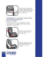 Preview for 6 page of Sparco Corsa Sparco F500i Isofix Instruction Manual