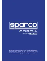 Preview for 17 page of Sparco Corsa Sparco F500i Isofix Instruction Manual