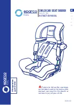 Sparco SK800I Instruction Manual preview
