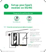 Preview for 4 page of Spark 5G Smart Modem Quick Start Manual