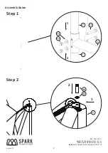 Preview for 4 page of Spark Hanging Frame Manual