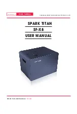 Предварительный просмотр 1 страницы Spark SPARK TITAN SF-X8 User Manual