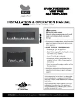 Spark VF-26LP Installation And Operation Manual предпросмотр