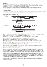 Preview for 2 page of SPARKELEC SP-3001FE/DA-D40-WH Installation And Operating Instructions