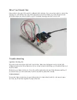 Preview for 44 page of Sparkfun Electronics Inventor's Kit Manual