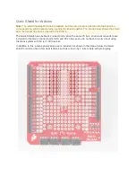 Preview for 1 page of Sparkfun Electronics Qwiic Shield Manual