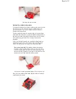 Preview for 9 page of sparkfun Ardumoto Kit Hook-Up Manual