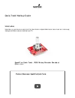 sparkfun DEV-15083 Hook-Up Manual предпросмотр