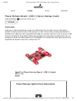 sparkfun DEV-15801 Hook-Up Manual предпросмотр