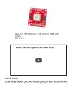 Предварительный просмотр 2 страницы sparkfun GPS-15193 Manual