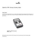 sparkfun GPS-18443 Hook-Up Manual preview