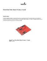 Предварительный просмотр 1 страницы sparkfun MicroMod DEV-18575 Hook-Up Manual