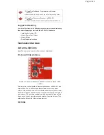 Предварительный просмотр 2 страницы sparkfun nRF24L01+ Hook-Up Manual