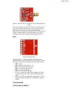 Предварительный просмотр 3 страницы sparkfun nRF24L01+ Hook-Up Manual