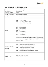 Preview for 2 page of Sparklan WPEA-352ACNRB Manual