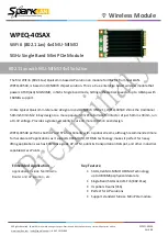 Sparklan WPEQ-405AX Manual preview