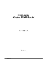 Preview for 1 page of Sparklan WUBR-502GN User Manual