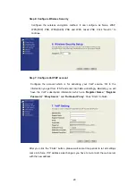 Preview for 23 page of Sparklan WVTR-141 User Manual