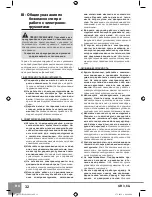 Preview for 34 page of Sparky Group 6Li Original Instructions Manual