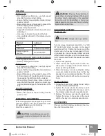 Предварительный просмотр 9 страницы Sparky Group BR 15E Instruction Manual