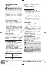 Предварительный просмотр 32 страницы Sparky Group BR2 12E Original Instructions Manual