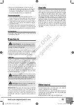 Предварительный просмотр 63 страницы Sparky Group BR2 12E Original Instructions Manual