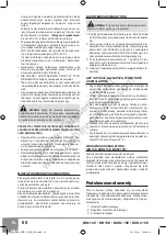 Предварительный просмотр 70 страницы Sparky Group BR2 12E Original Instructions Manual