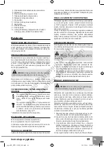 Предварительный просмотр 71 страницы Sparky Group BR2 12E Original Instructions Manual