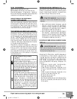 Preview for 81 page of Sparky Group BR2 7.2Li HD Original Instructions Manual