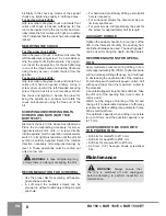 Preview for 10 page of Sparky Group BU 150 Original Instructions Manual