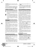 Предварительный просмотр 34 страницы Sparky Group BUR 15E Instruction Manual