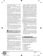 Preview for 14 page of Sparky Group BVR 6 Instruction Manual