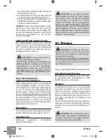 Preview for 16 page of Sparky Group BVR 6 Instruction Manual