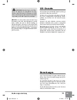 Preview for 17 page of Sparky Group BVR 6 Instruction Manual