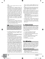 Preview for 22 page of Sparky Group BVR 6 Instruction Manual