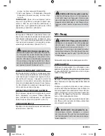 Preview for 32 page of Sparky Group BVR 6 Instruction Manual