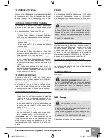 Preview for 61 page of Sparky Group BVR 62E Original Instructions Manual