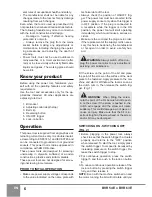 Предварительный просмотр 8 страницы Sparky Group BVR54E Original Instructions Manual