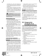 Preview for 52 page of Sparky Group GUR 10.8Li HD Original Instructions Manual