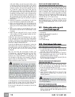 Preview for 18 page of Sparky Group GUR 12 Original Instructions Manual