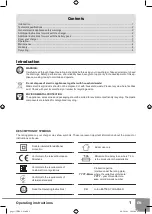 Предварительный просмотр 3 страницы Sparky Group HD Professional CH 18-3 Operating Instructions Manual