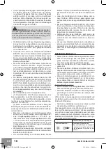 Preview for 18 page of Sparky Group HD Professional GUR 10.8Li-C HD Original Instructions Manual