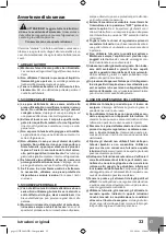 Preview for 35 page of Sparky Group HD Professional GUR 10.8Li-C HD Original Instructions Manual