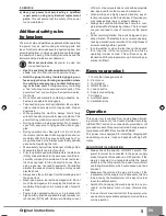 Preview for 7 page of Sparky Group K 1640 Original Instructions Manual