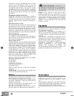 Preview for 62 page of Sparky Group K 2050 Original Instructions Manual